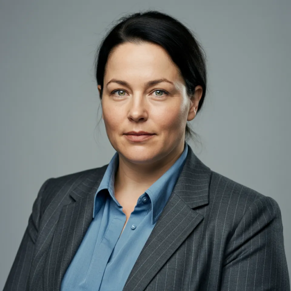 Porträt einer Frau, Geschäftskleidung